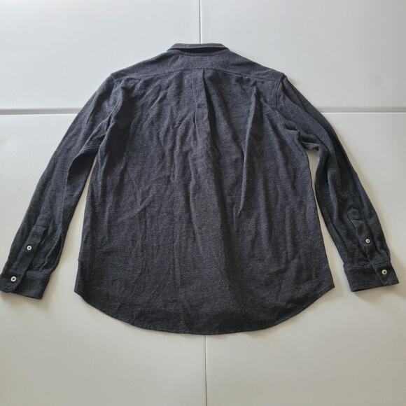 Ralph Lauren Shirt Mens Extra Large Gray Featherweight Mesh Button Down Polo XL - Picture 2 of 8